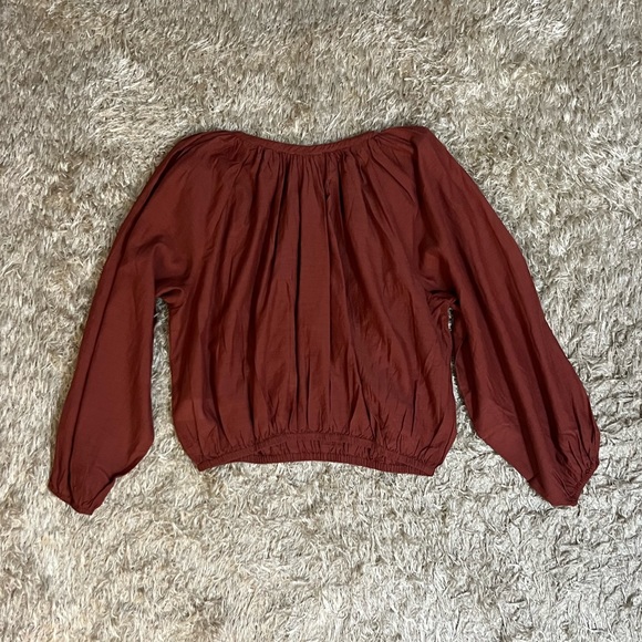 NWT J. Crew Tassel Tie-Front Crop Top - Picture 4 of 12